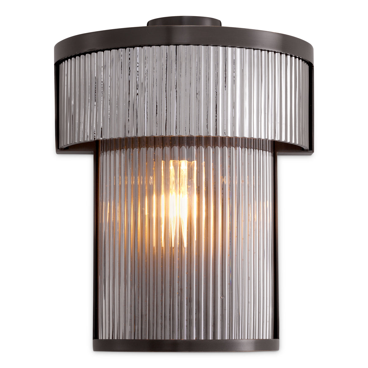 Ribbed Glass Wall Lamp Andromeda | Cabotfurniture.com