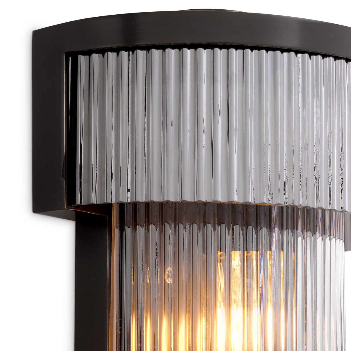 Ribbed Glass Wall Lamp Andromeda | Cabotfurniture.com