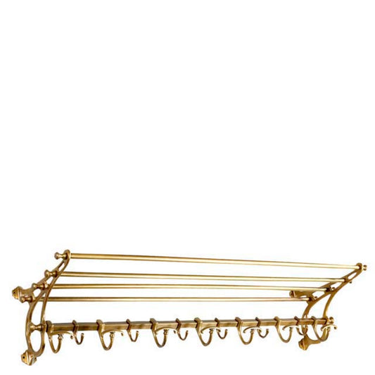 Wall Mounted Coat Rack L Hudson | Cabothousefurniture.com