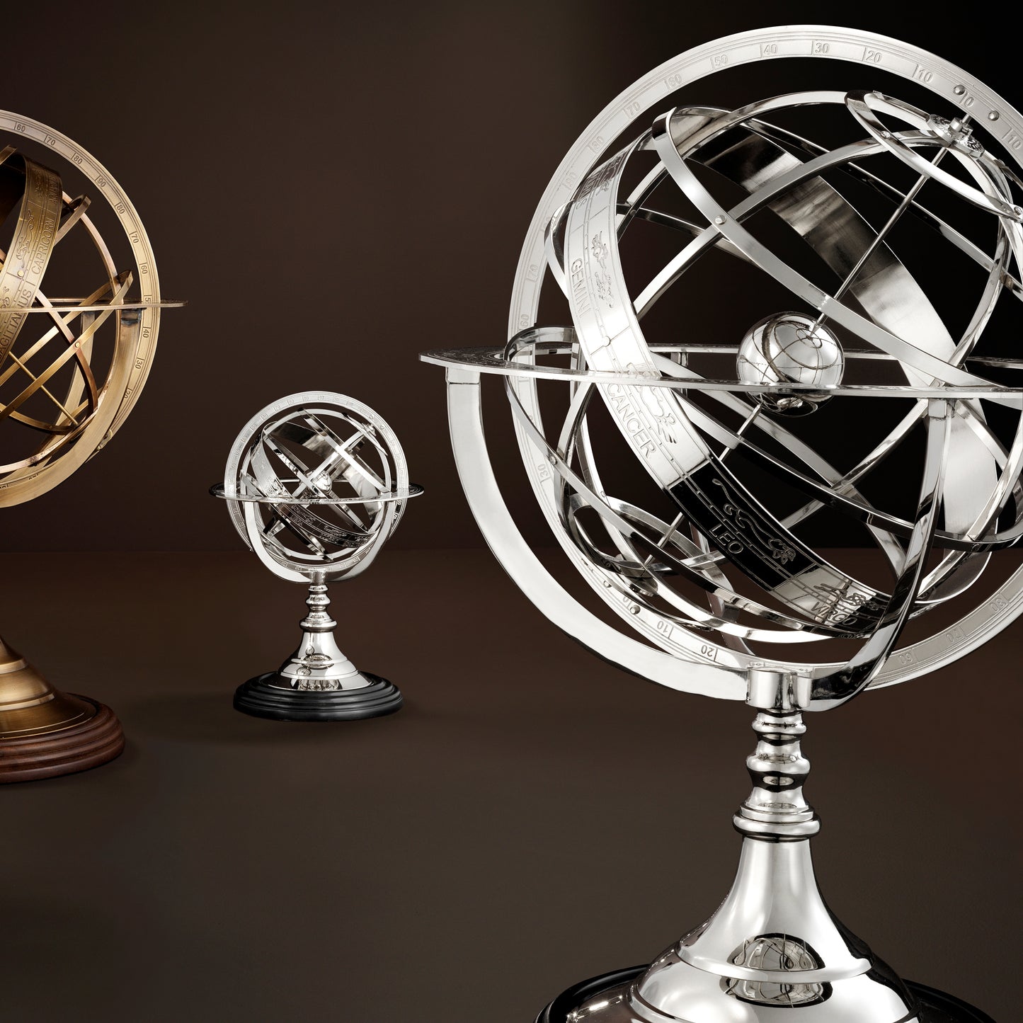 Silver Axis Globe S | Cabothousefurniture.com