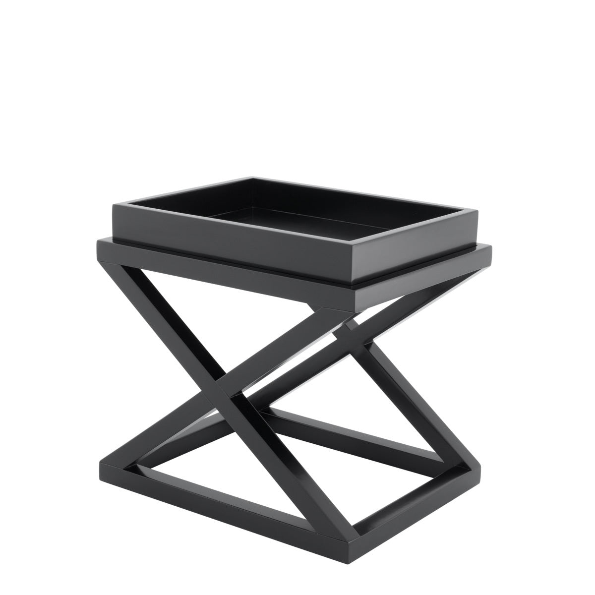 Black Birch Side Table McArthur | Cabothousefurniture.com