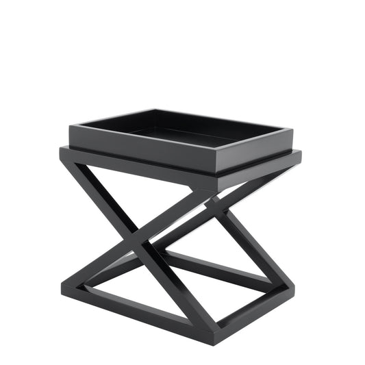 Black Birch Side Table McArthur | Cabothousefurniture.com