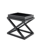 Black Birch Side Table McArthur | Cabothousefurniture.com