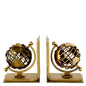 Metal Bookend Set (2) Globe | Cabothousefurniture.com
