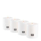 White Artificial Set (4) Candles | Cabothousefurniture.com