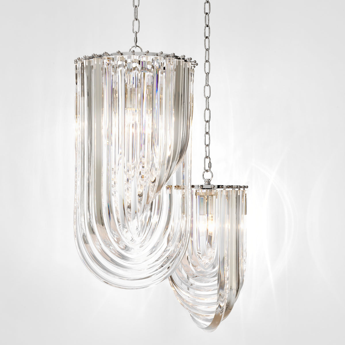 Murano Chandelier I 14" DIA