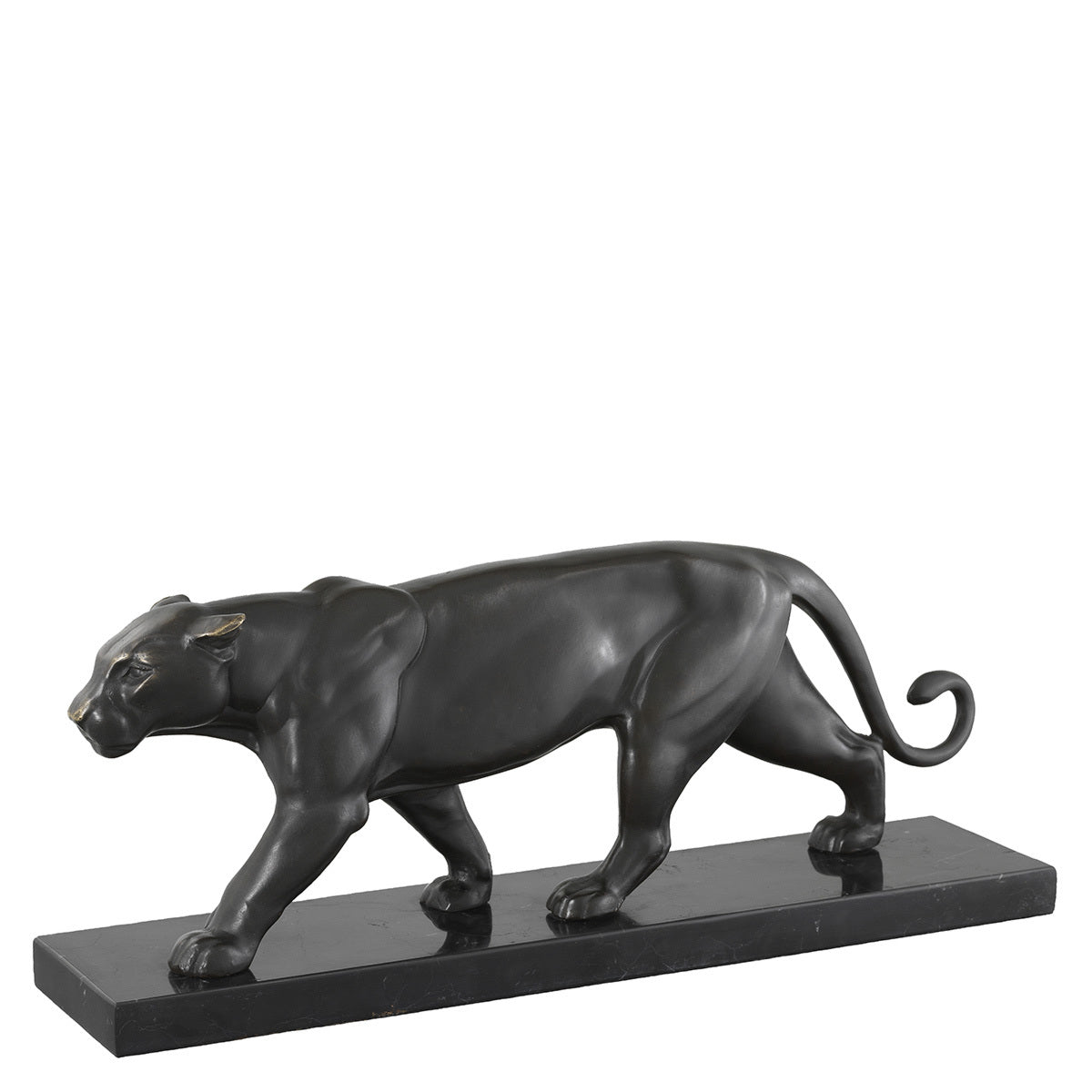 Bronze Statue Panther | Cabothousefurniture.com