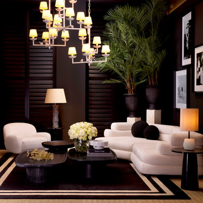 Black Wool Carpet Celeste