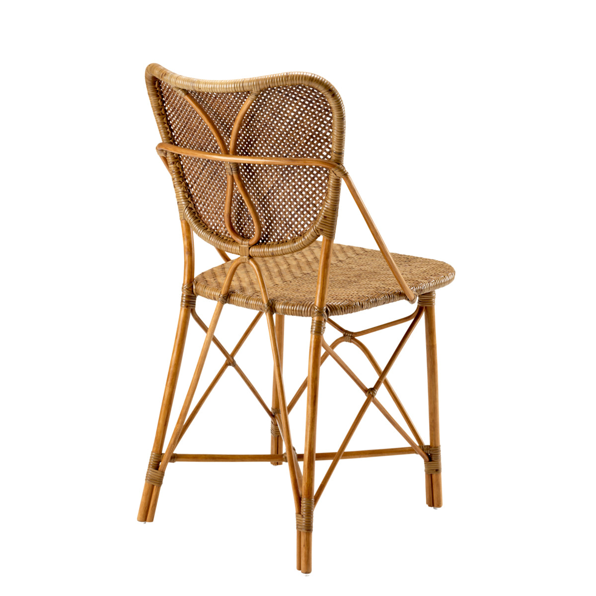 Handwoven Rattan Dining Chair Colony | Cabothousefurniture.com