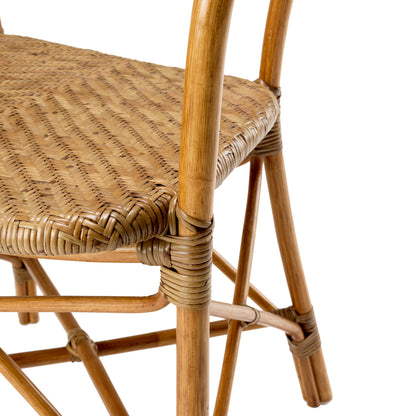 Handwoven Rattan Dining Armchair Colony | Cabothousefurniture.com