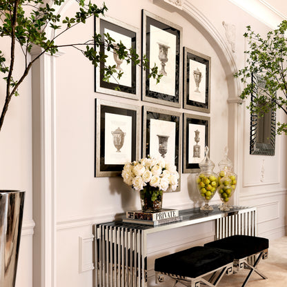 Urn Artwork Prints (4) Giovanni Battista | Cabothousefurniture.com