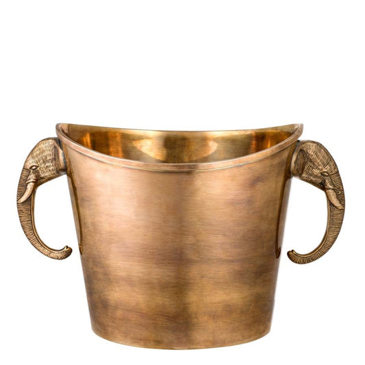 Brass Wine Cooler Maharaja | Cabothousefurniture.com