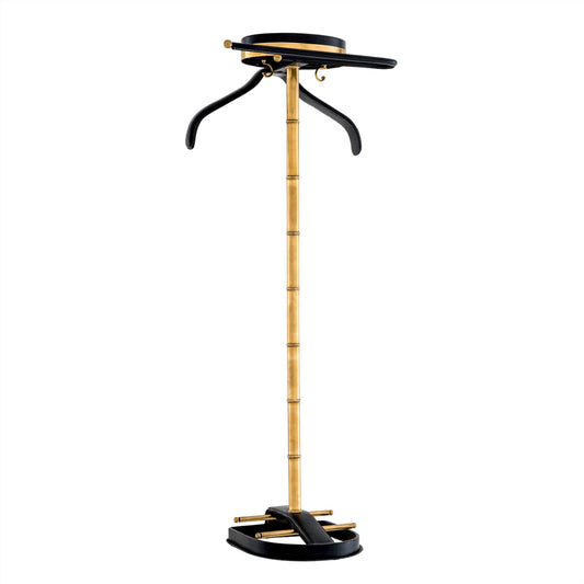 Black Leather Dressboy McKinsey | Cabothousefurniture.com