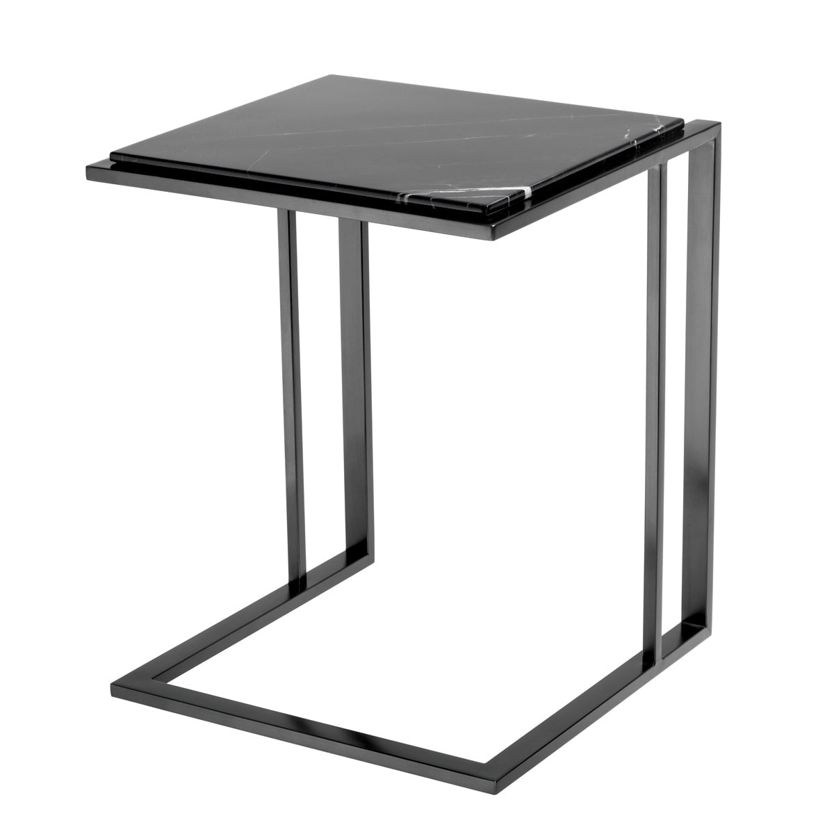 L-Shaped Side Table Cocktail | Cabothousefurniture.com