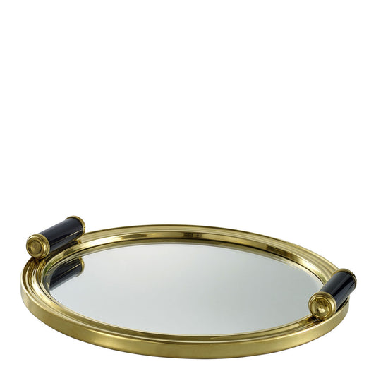 Brass Mirror Tray Grimoldi | Cabothousefurniture.com