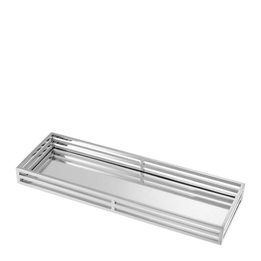 Metallic Framed Tray Ersa | Cabothousefurniture.com