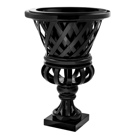 Black Planter Cypress Gardens | Cabothousefurniture.com