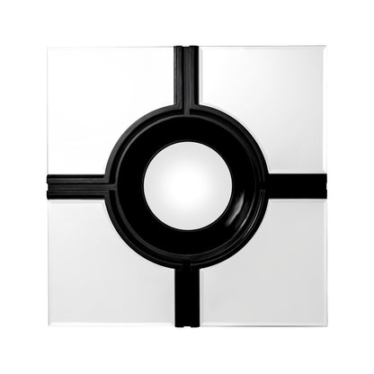 Black Convex Mirror Jagger | Cabothousefurniture.com