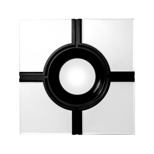 Black Convex Mirror Jagger | Cabothousefurniture.com
