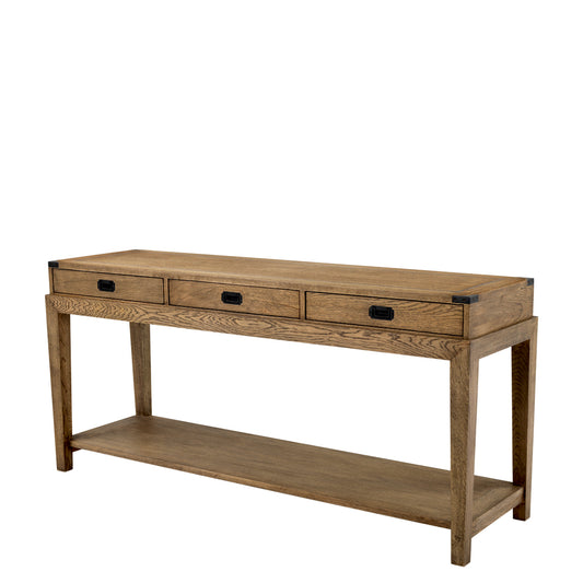 Black Console Table Military | Cabothousefurniture.com