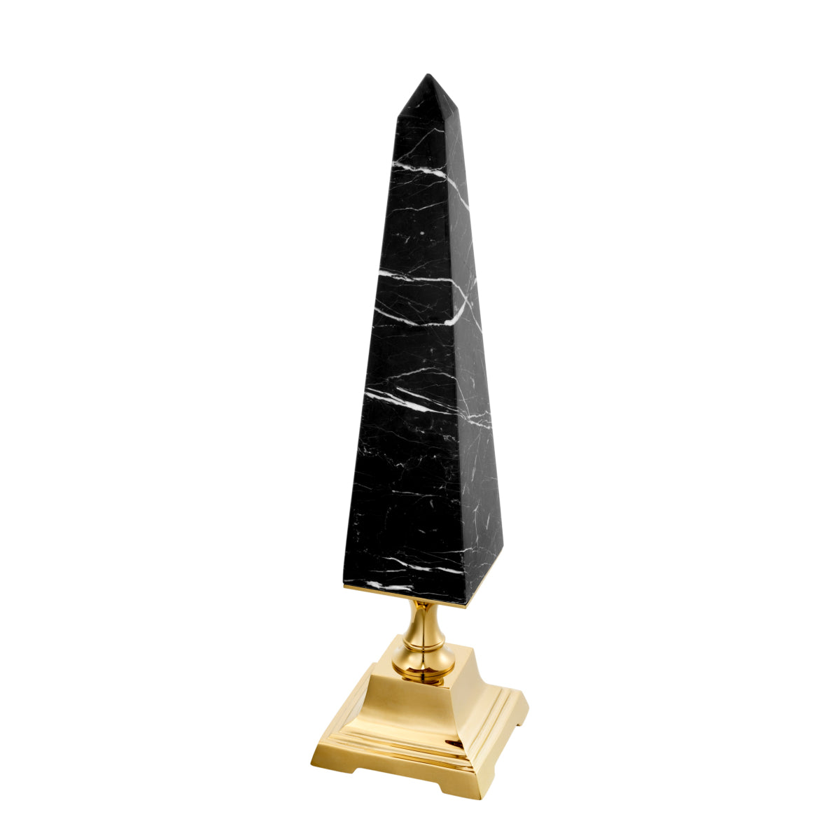 Black Marble Obelisk L Layford | Cabothousefurniture.com