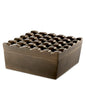 Square Brass Ashtray Deluxe | Cabothousefurniture.com