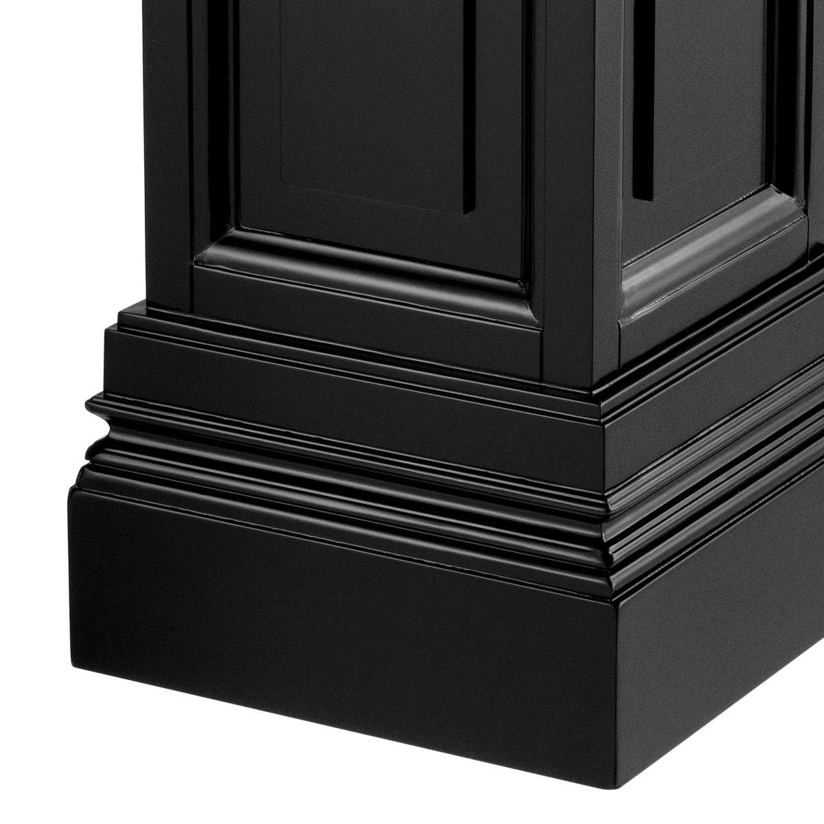 Black Wooden Column M Salvatore | Cabothousefurniture.com