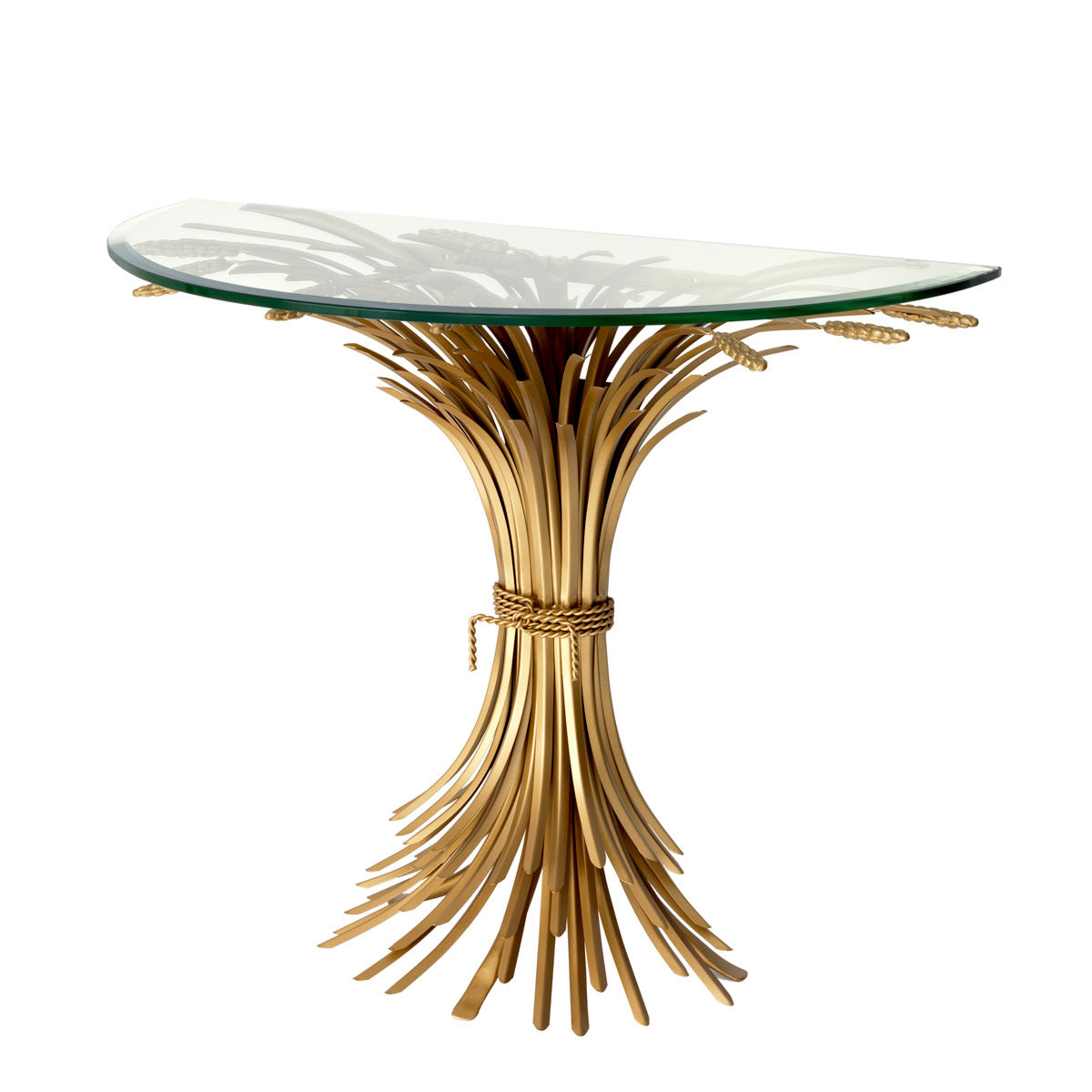 Sheaf Wheat Console Table Bonheur | Cabothousefurniture.com