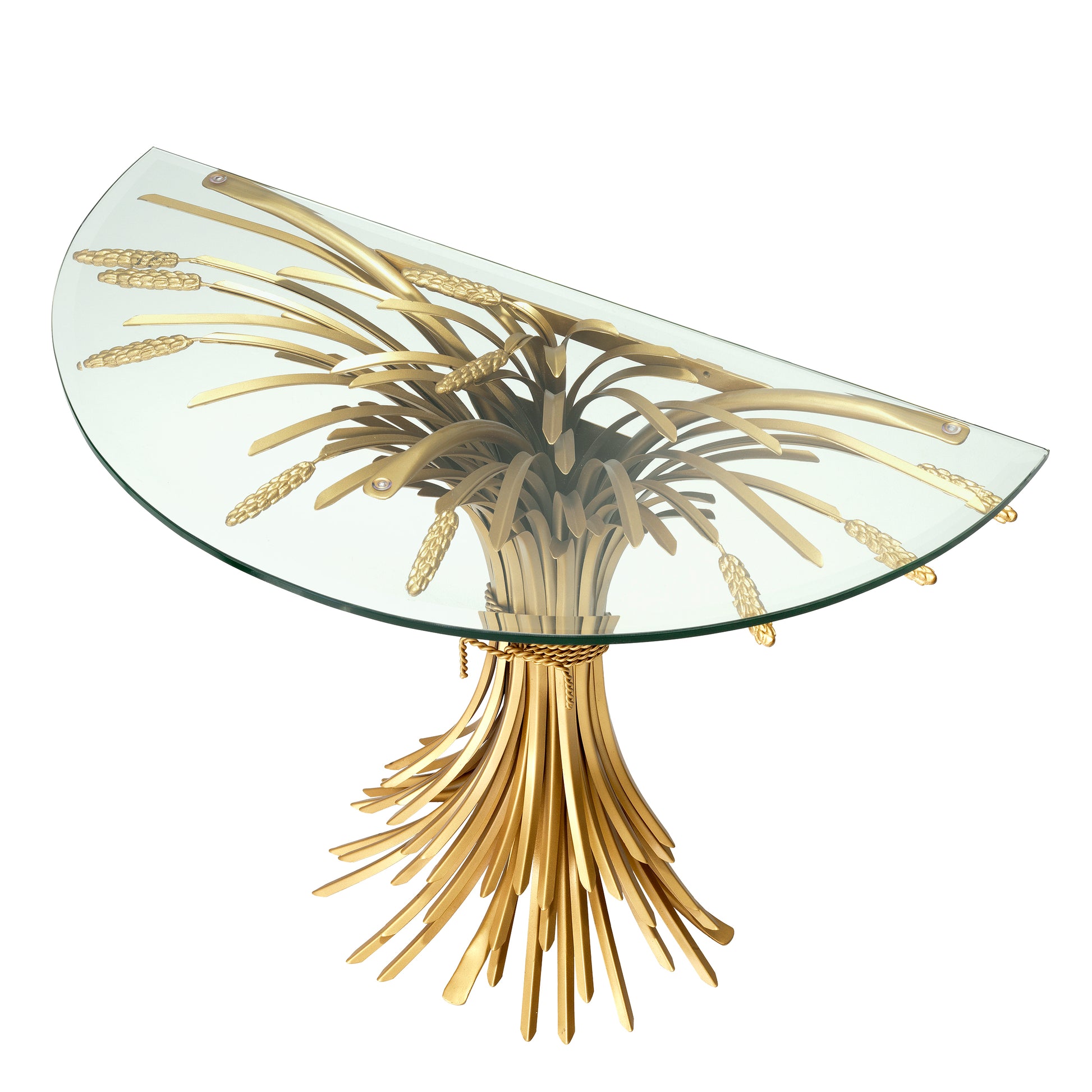 Sheaf Wheat Console Table Bonheur | Cabothousefurniture.com
