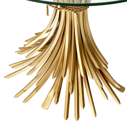Sheaf Wheat Console Table Bonheur | Cabothousefurniture.com