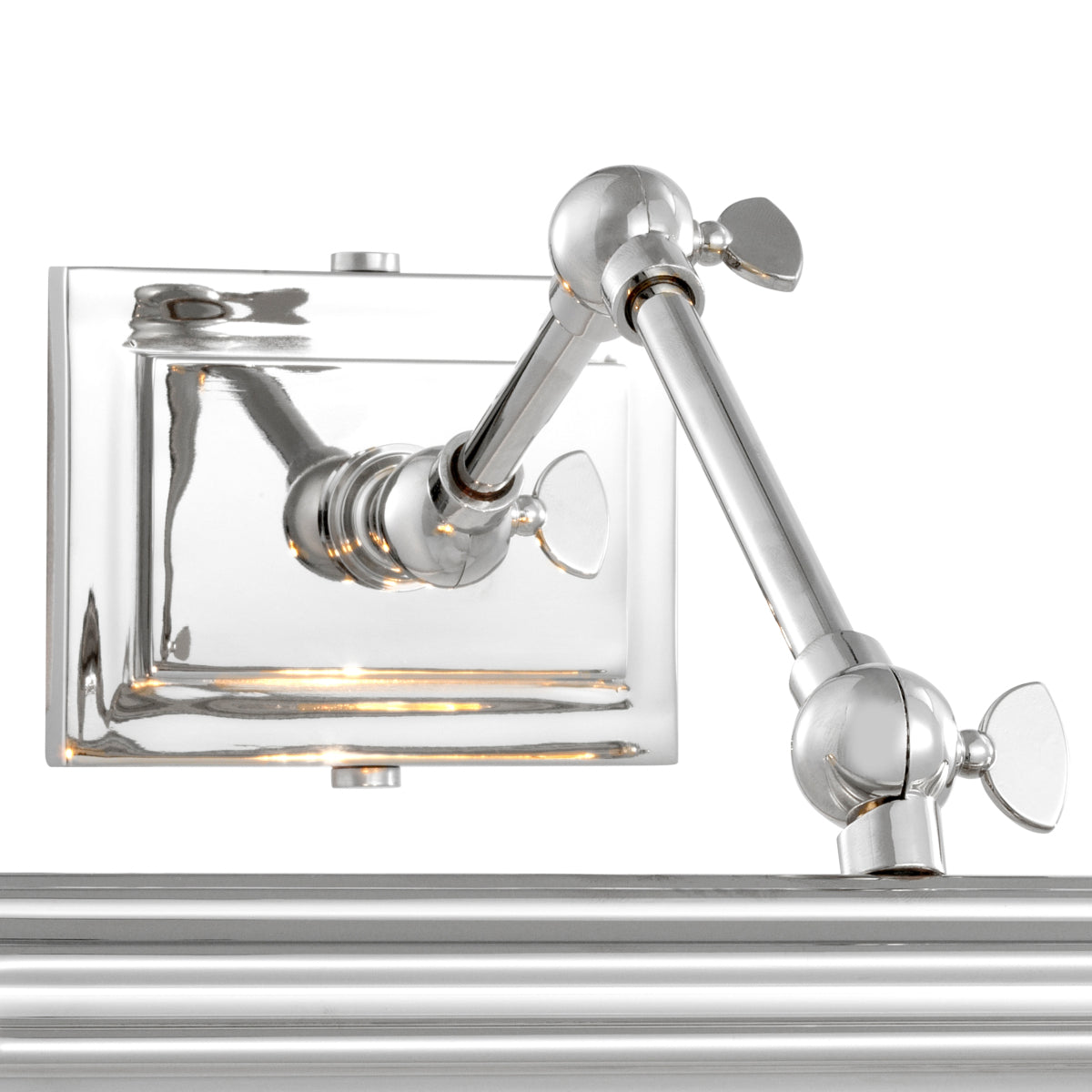 Silver Poster Wall Lamp Luca S | Cabothousefurniture.com