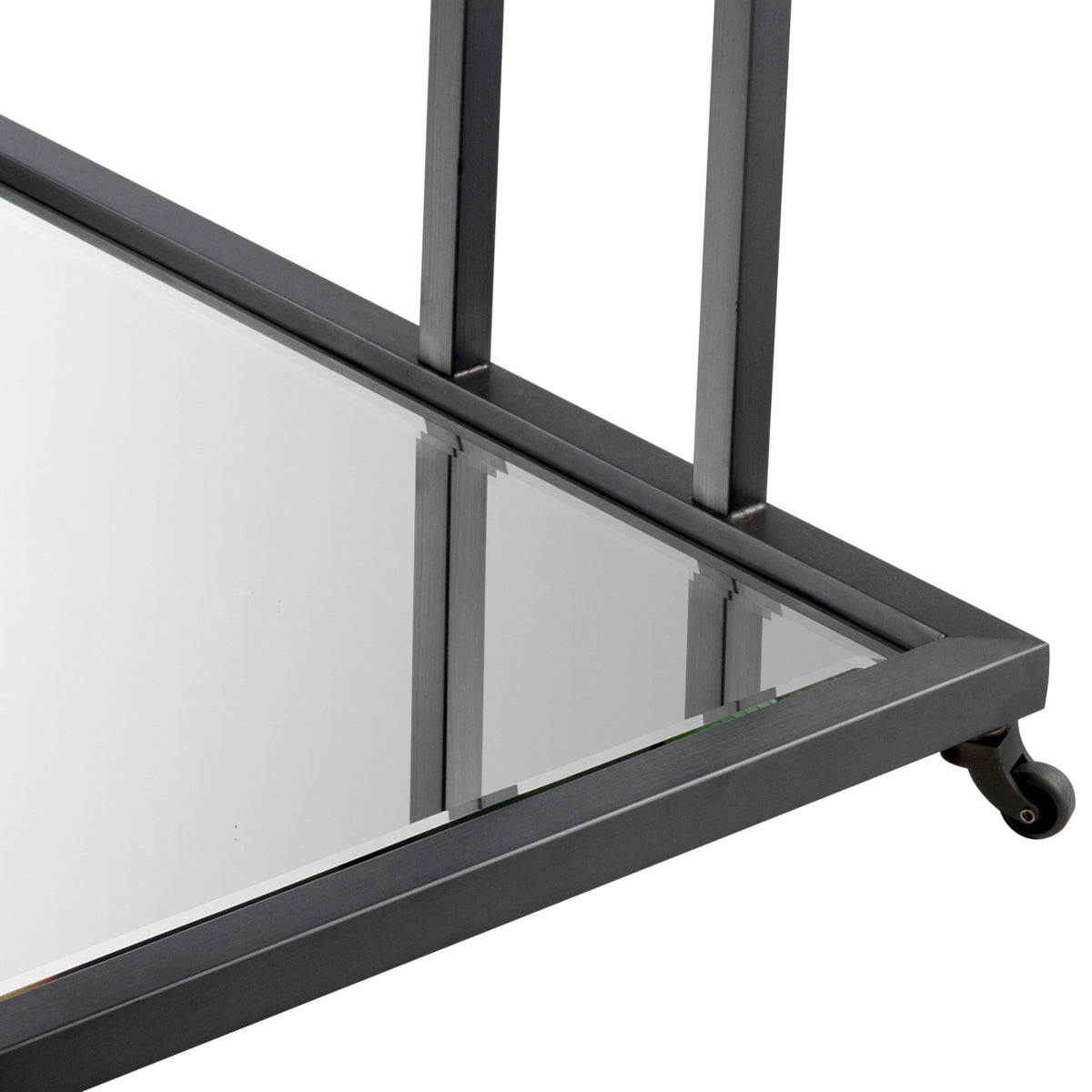 Mirror Glass Trolley Beverly Hills | Cabothousefurniture.com