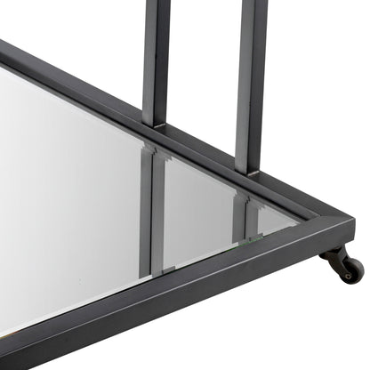 Mirror Glass Trolley Beverly Hills | Cabothousefurniture.com
