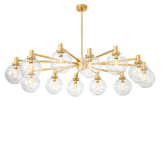 Glass Globe Chandelier Selva