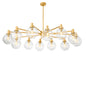 Glass Globe Chandelier Selva