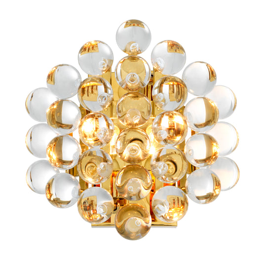 Golden Glass Wall Lamp Mylo