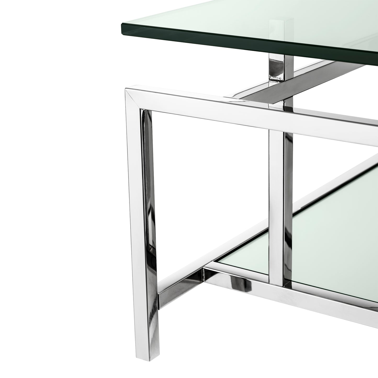 Clear Glass Coffee Table Superia | Cabothousefurniture.com