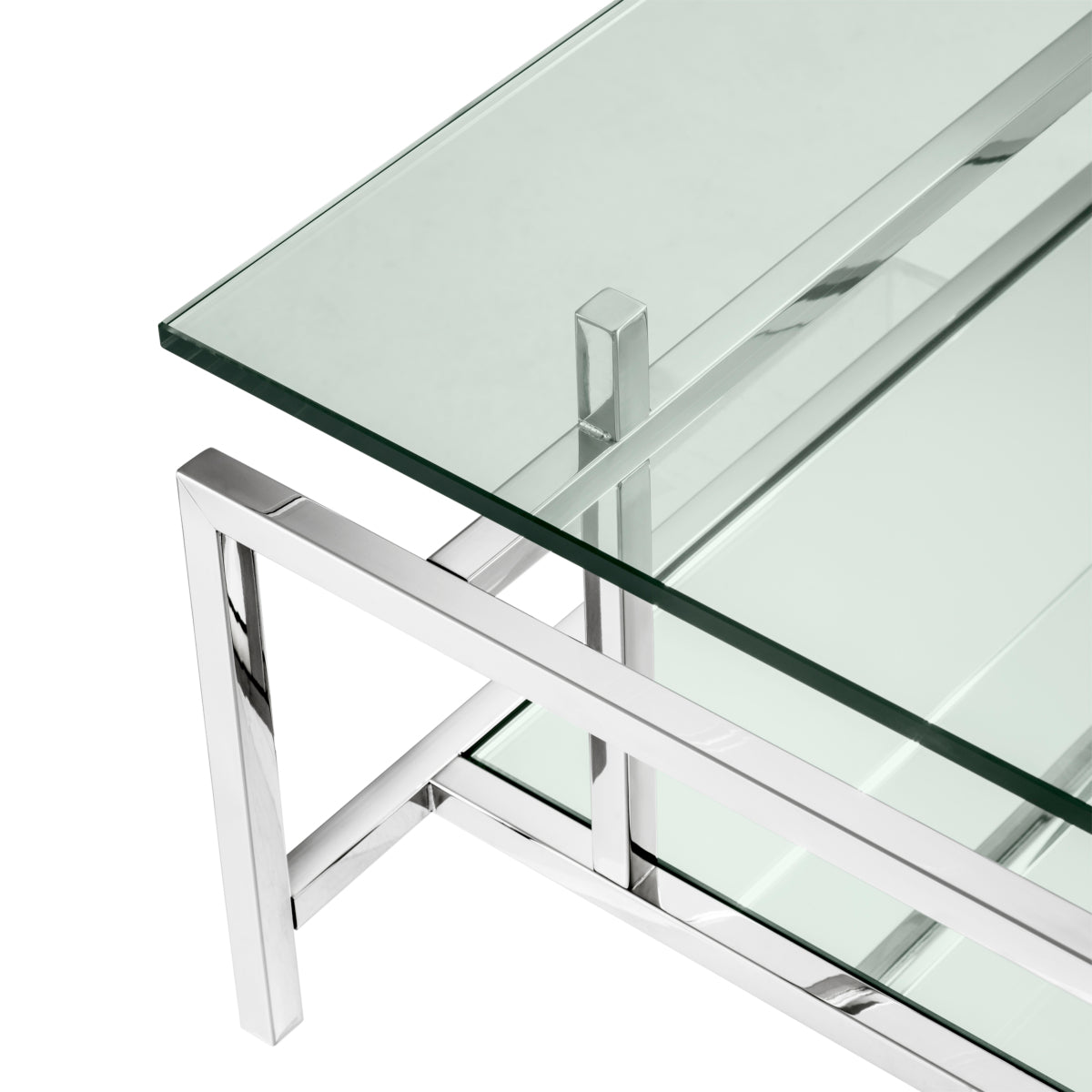 Clear Glass Coffee Table Superia | Cabothousefurniture.com