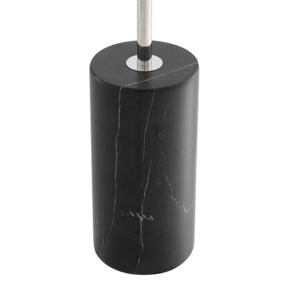 Black Marble Floor Lamp Tempo
