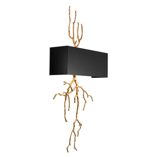 Brass Twig Wall Lamp Sorento