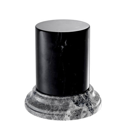Black Marble Column Aveiro | Cabothousefurniture.com