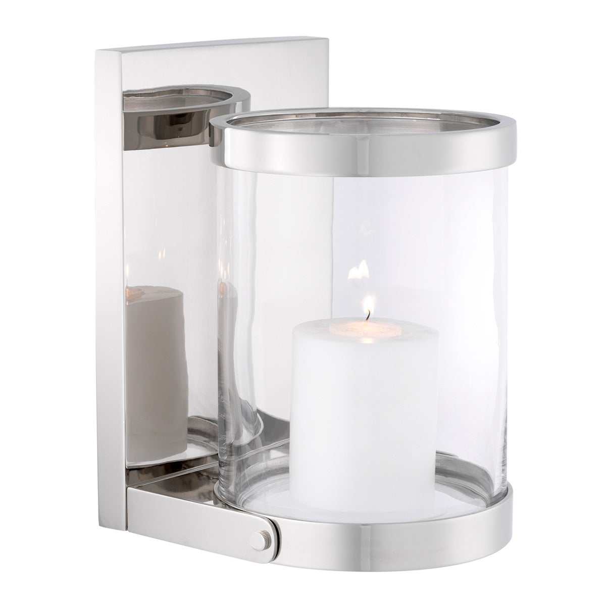 Pillar Candle Wall Hurricane Dominic | Cabothousefurniture.com
