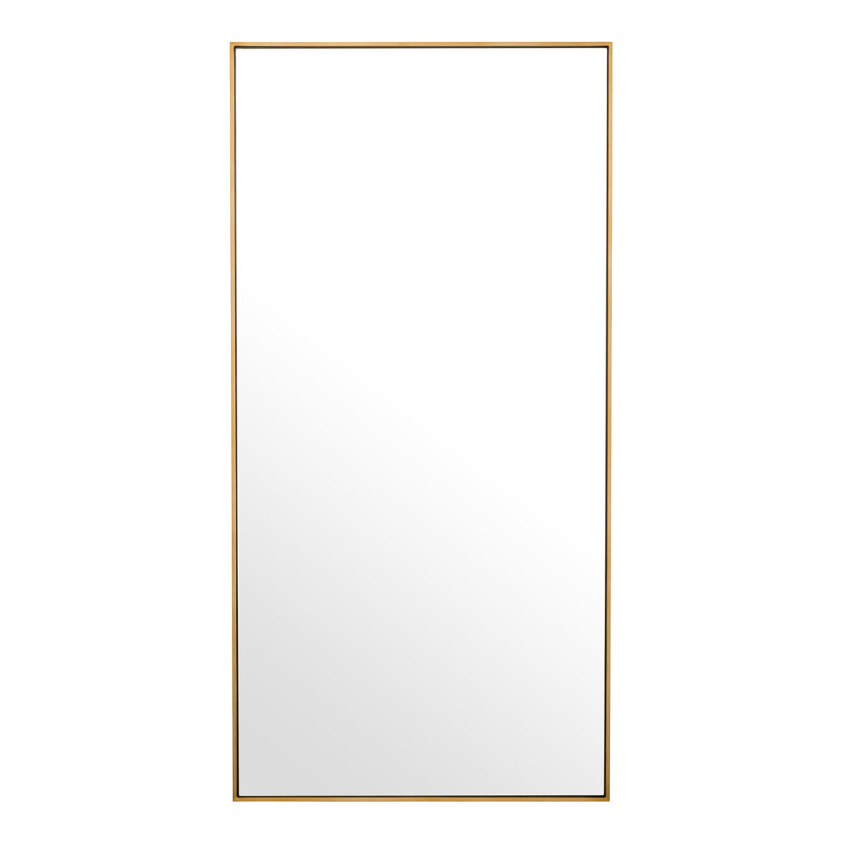 Brushed Brass Mirror Redondo