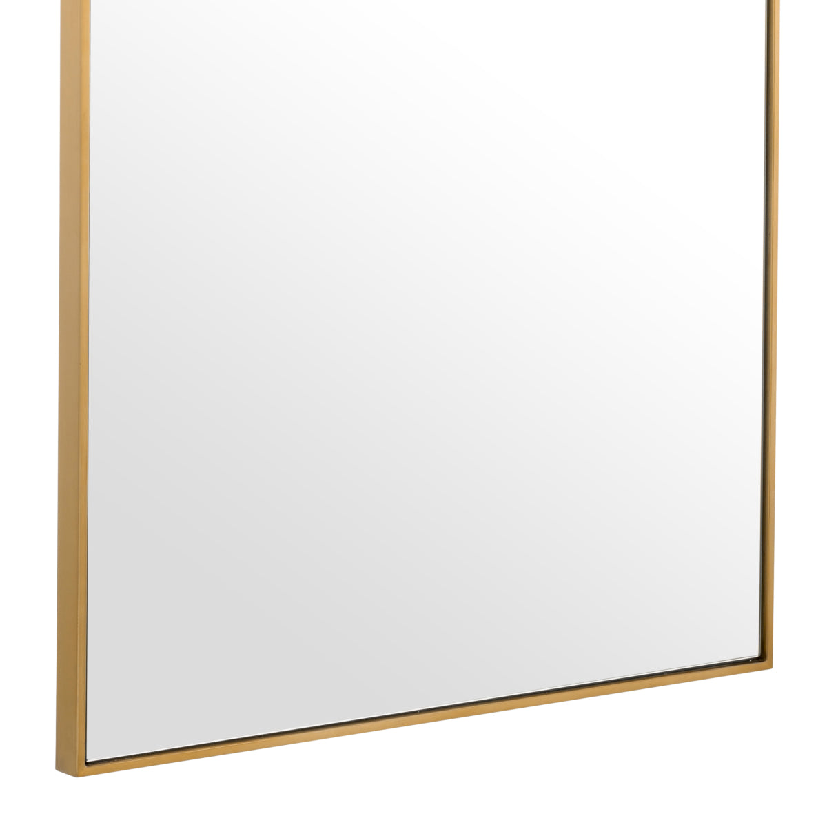 Brushed Brass Mirror Redondo