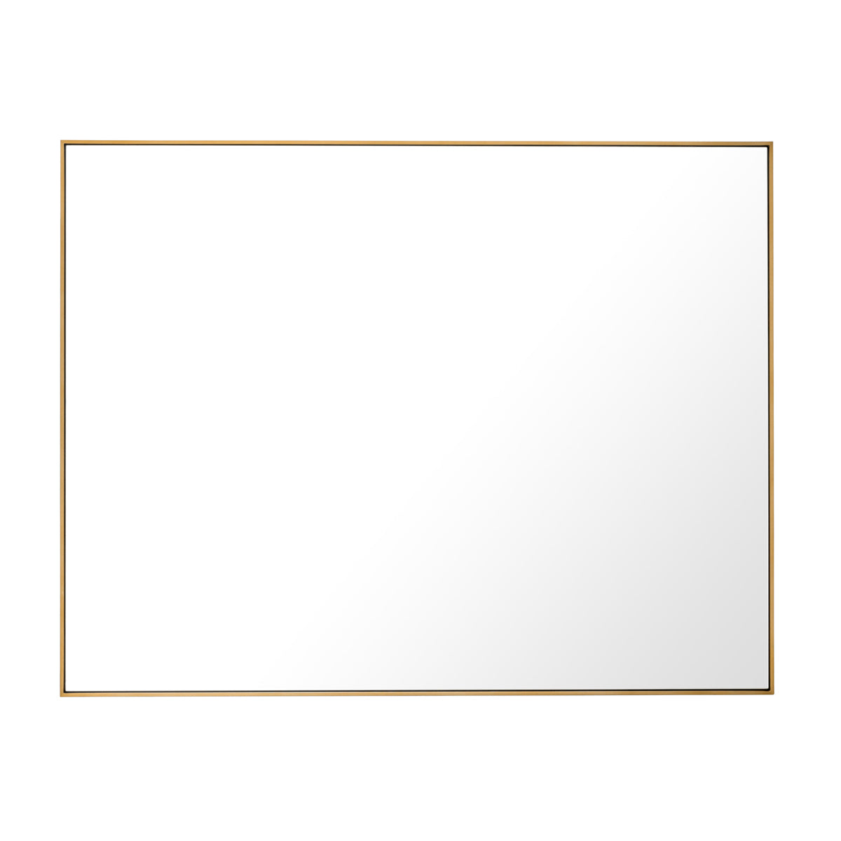 Brushed Brass Mirror Redondo