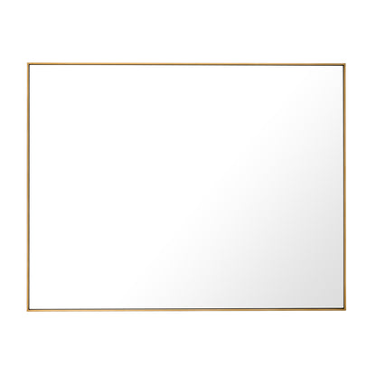Brushed Brass Mirror Redondo