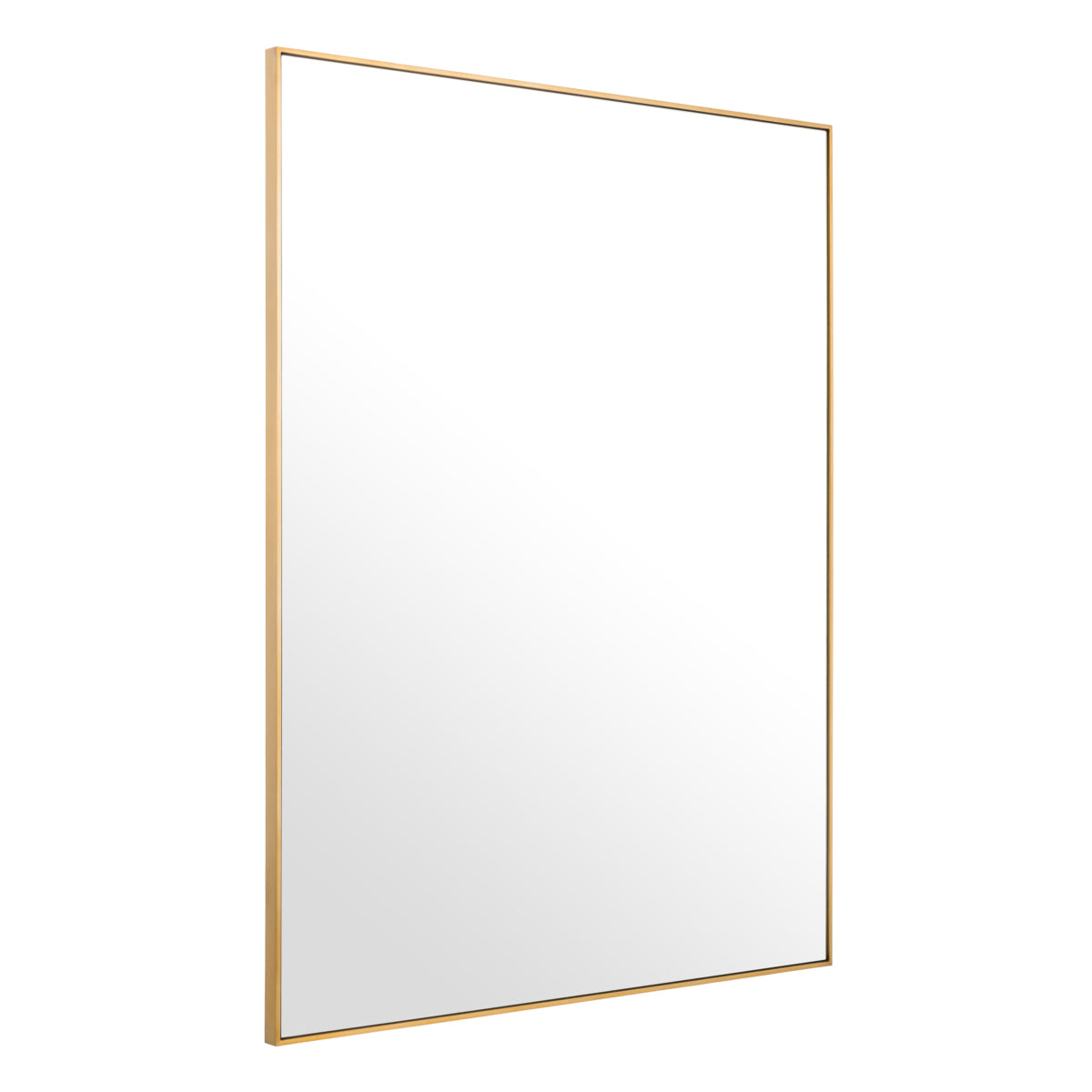 Brushed Brass Mirror Redondo