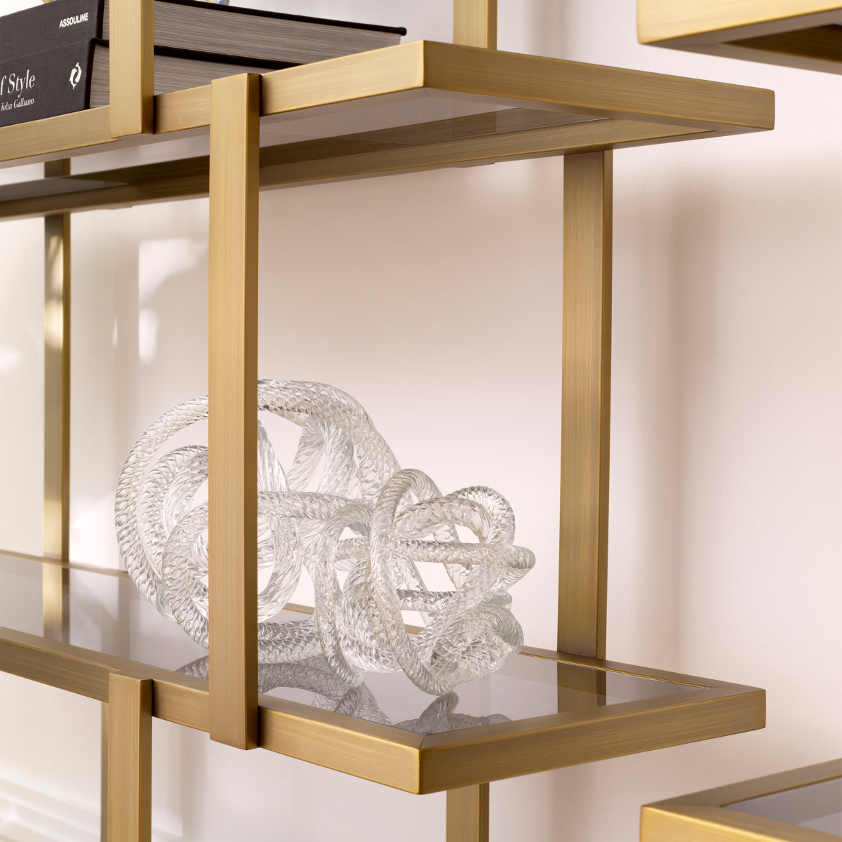 Glass Rope Desk Accessory Dominico