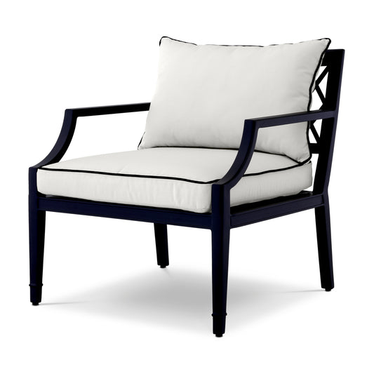 Outdoor Sunbrella Chair Bella Vista | Cabothousefurniture.com