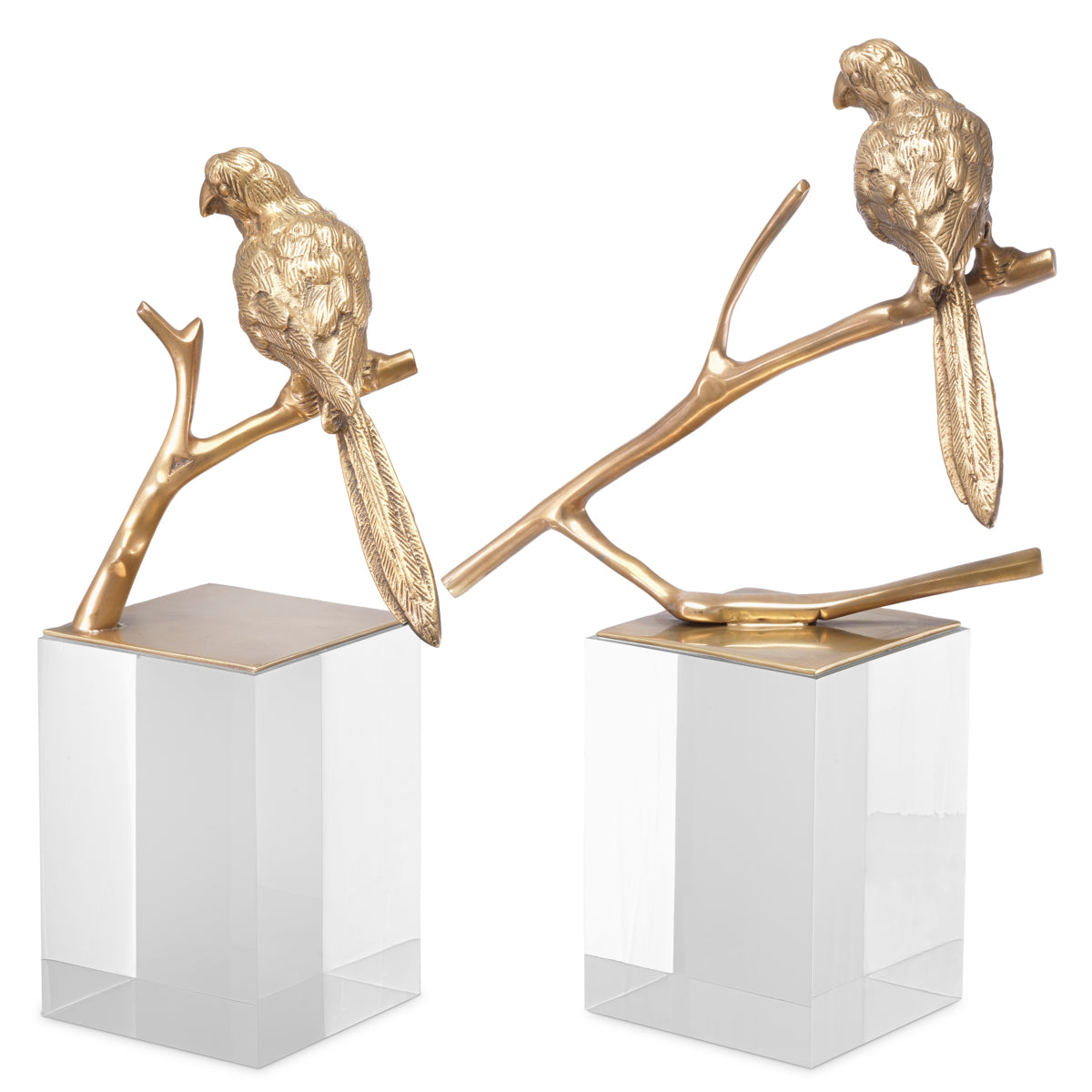 Bird Figurines (2) Morgana | Cabothousefurniture.com